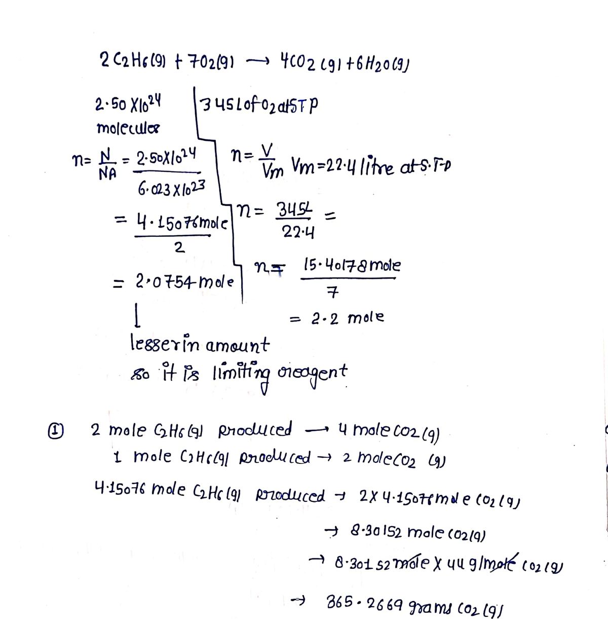 Chemistry homework question answer, step 1, image 1